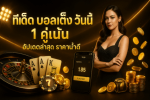 ทีเด็ด บอลเต็ง วันนี้ 1 คู่เน้น