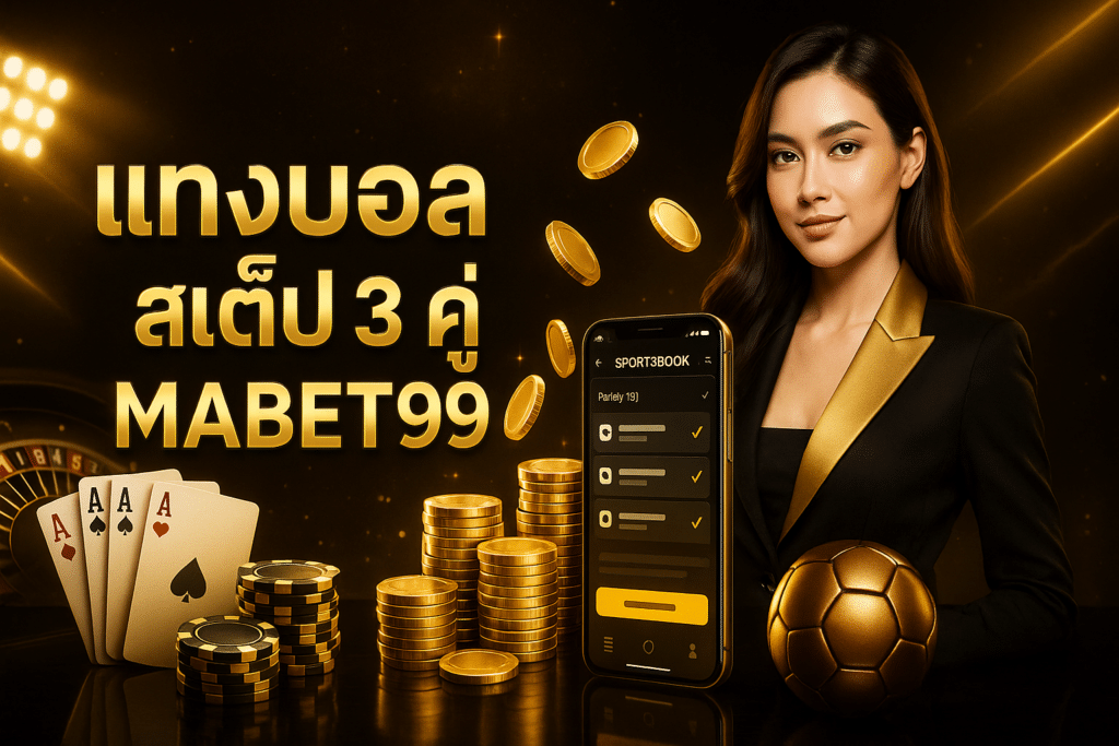 แทงบอล สเต็ป 3 คู่ MABET99