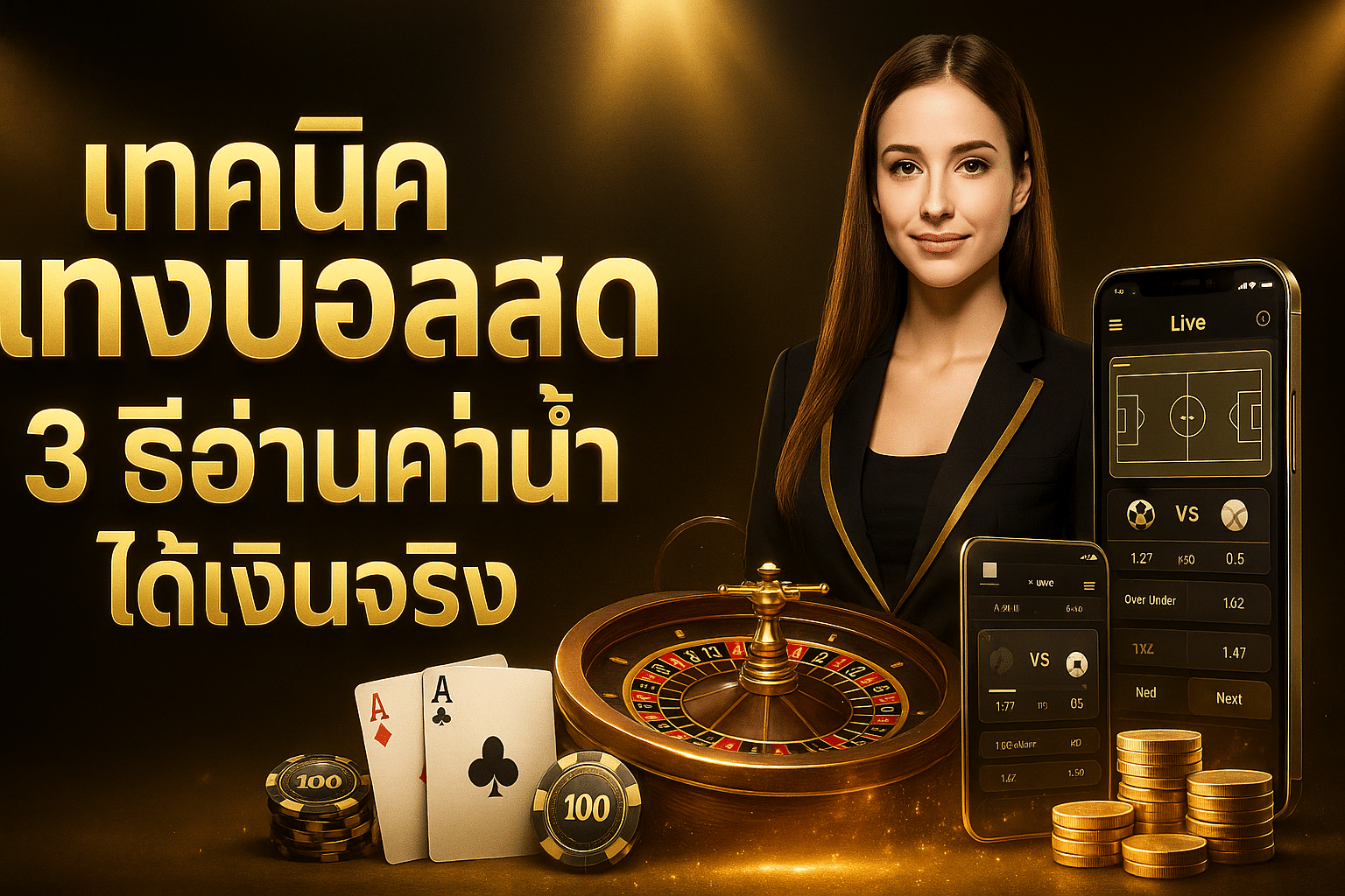 เทคนิค แทงบอล สด